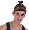 Mens Man Bun Wig